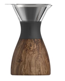 Asobu Pour Over Insulated Coffee Maker - Zwart / Wood — thumbnail 5