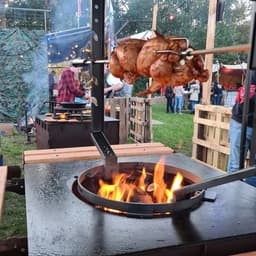 Fikki Level - pizza oven voor buiten van cortenstaal — thumbnail 5