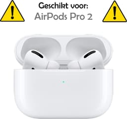 Hoesje Geschikt voor Apple AirPods Pro 2 - Siliconen Hoes met Clip - Silicone Case Cover - Wijnrood — thumbnail 5