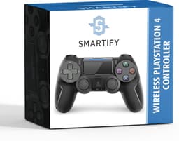 Smartify Controller V2 - Geschikt voor PS4 - Draadloos - Zwart — thumbnail 8