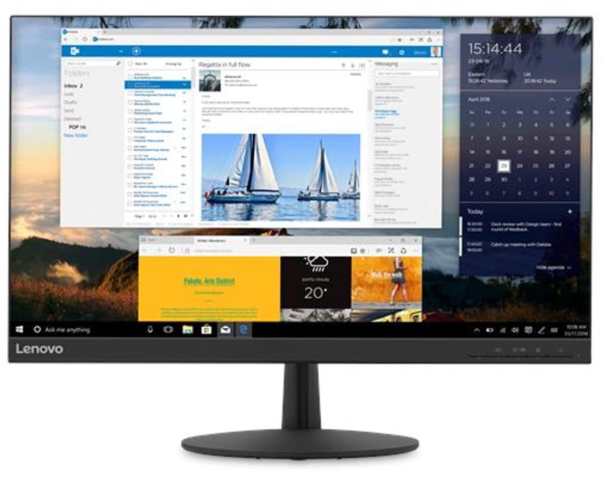 Lenovo Monitor LED L24q-30 23,8" (65FBGAC1EU) — afbeelding 1