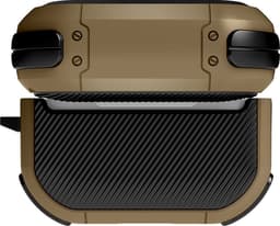 Mobigear Hoesje geschikt voor Apple AirPods Pro 2 Shockproof Hardcase Hoesje | Mobigear Slim Armor - Geel — thumbnail 2