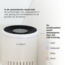 Bosch Air 4000 Luchtreiniger tot 62,5 m² - Verwijdert efficiënt het Vuil met HEPA Filter, Smart Sensor, Stille Modus - voor Allergische Mensen — thumbnail 12