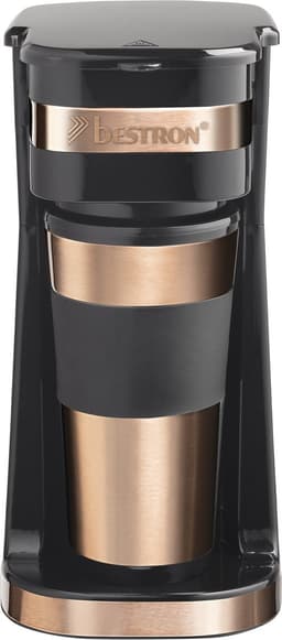 Bestron Koffiezetapparaat filterkoffie 750W - ACM112CO - 0,42L, 2 grote koppen - Thermosbeker - Koper - 5 jaar garantie — thumbnail 3