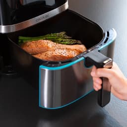 Cecotec Cecofry Full Inox 5500 Pro - Heteluchtfriteuse - Zwart, Antraciet — thumbnail 2