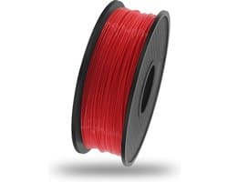 PLA Filament - 1.75mm 1kg - 3D Printer - 3D Pen Navulling - Rood