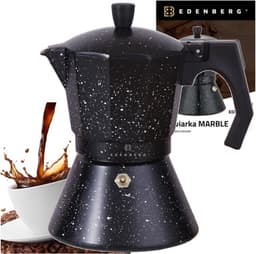 Edënbërg Stonetec Line - Percolator - Koffiemaker 12 kops Espresso Maker - 500 ML - Marmer Coating — thumbnail 1