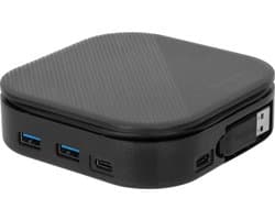 Targus DOCK116GLZ laptop dock & poortreplicator Bedraad USB 3.2 Gen 2 (3.1 Gen 2) Type-C Zwart
