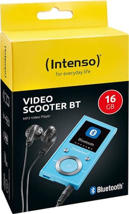 (Intenso) Video Scooter BT MP3 Speler - 16GB - bluetooth - blauw (3717474) — thumbnail 2