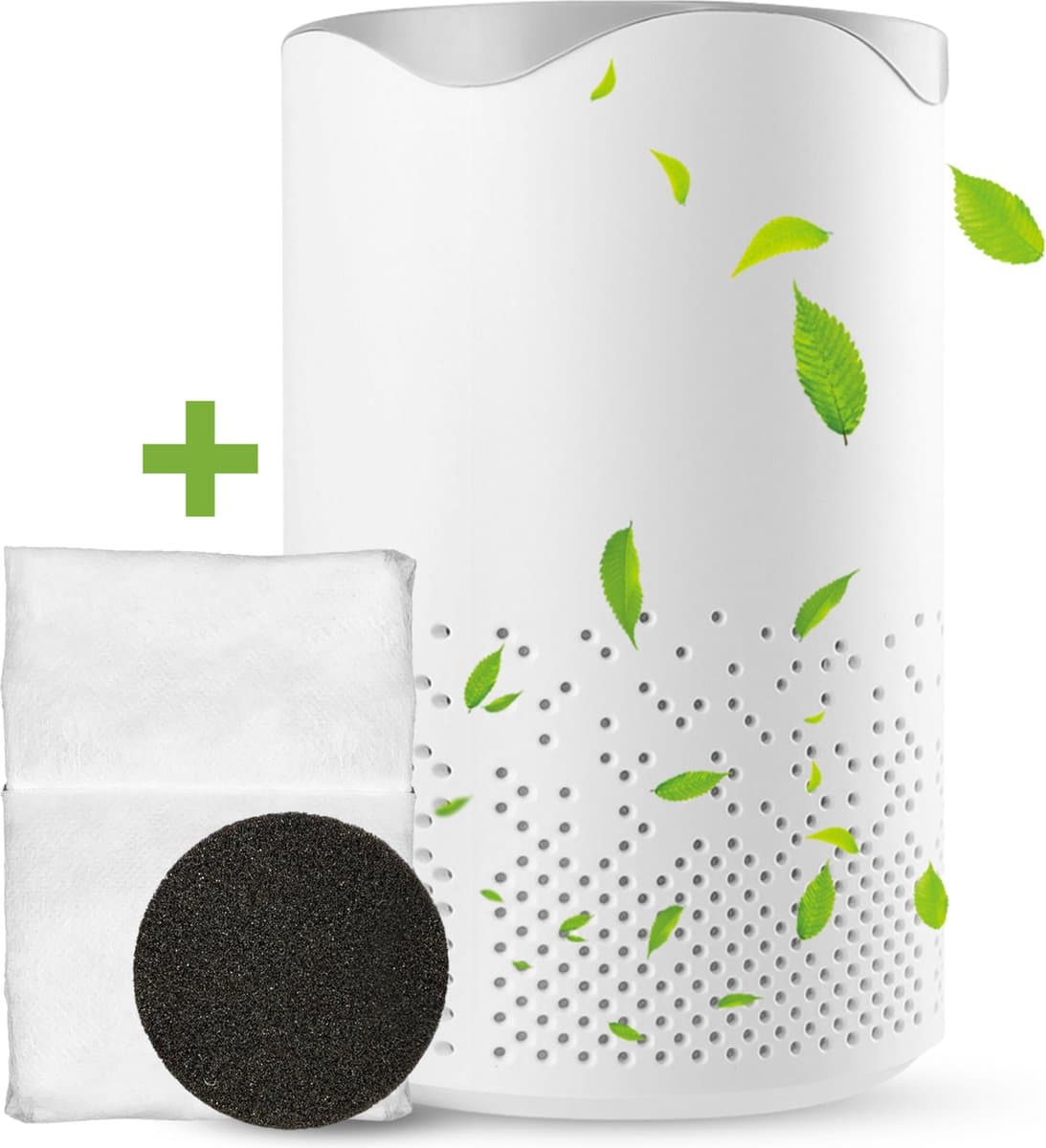 Luchtreiniger - Air Purifier - Mini Luchtreiniger met Ionisator / Actieve Koolstof - Vervangbaar HEPA Filter - UV lamp — afbeelding 1