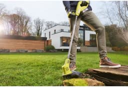RYOBI ONE+ Pack 18V Cordless Grasmaaier + Trimmer RLM1833BLT1825M : Grasmaaier RLM18X33B40 en Trimmer OLT1825M (incl. 1x4.0Ah accu) — thumbnail 5