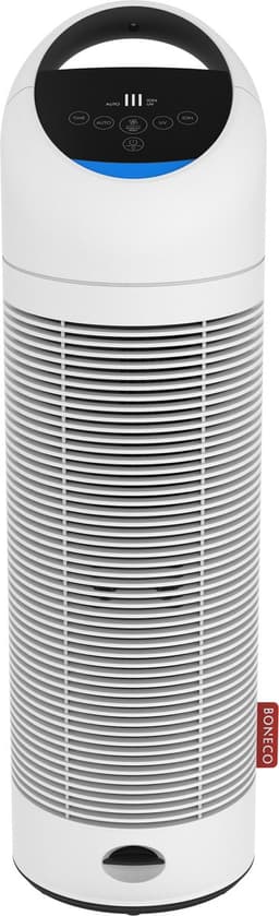 Boneco P 370 Luchtreiniger auto sensor met HEPA filter, Ioniser en UV-C licht voor 240m3 p/u wit — thumbnail 1