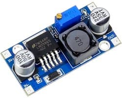 Adjustable mini LM2596S DC-DC regelbare step-down voedings module
