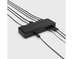 Belkin USB-C Triple Display Dock MST- 14-poorts USB-C-dockingstation, 65 W Power Delivery, 4K-display, 2x HDMI, 2x DisplayPort, 3x USB-C, 5x USB-A en 1x Gigabit Ethernet, USB-C-dock voor Chromebook, Windows PC’s, XP’s en meer