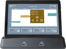 PRIFORA Zorg-Tablet met Gratis Prifora App. Verbind hele familie met Beeldbellen. Ideaal voor Mantelzorgers en Zorgverleners. Eenvoudig bedienen, ook op afstand met App. Basis Station Speakers voor goed geluid, draadloos opladen, Automatisch Diashow — thumbnail 3