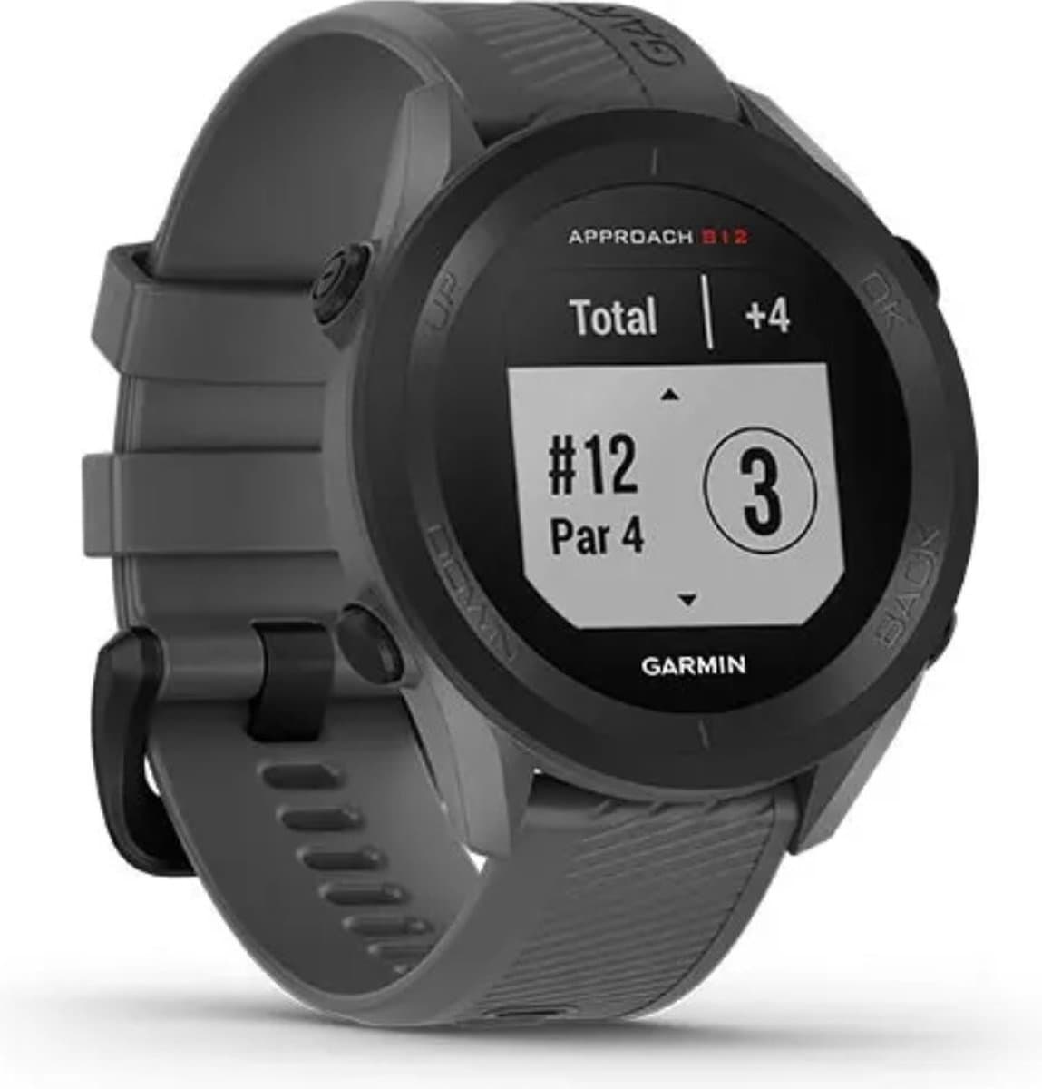 Garmin Approach S12 - Golfhorloge met GPS - Sporthorloge - Grijs — afbeelding 1