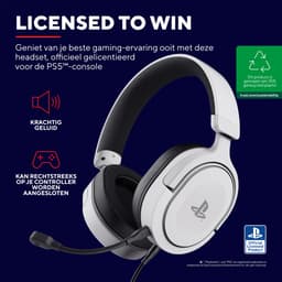 Trust GXT498W Forta - Licenced Gaming Headset - Geschikt voor Playstation 5 - PS4/PS5 - Wit — thumbnail 3