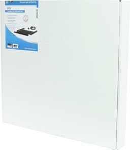 Scanpart tussenstuk voor wasmachine en droger met werkblad inclusief spanband - Zwart - Geschikt voor AEG Beko Bosch LG Samsung Siemens - Stapelkit - Universeel — thumbnail 6