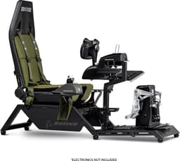 Next Level Racing - Boeing Flight Simulator Commercial Cockpit - Military - Max 150 kg - Zwart/Groen — thumbnail 5