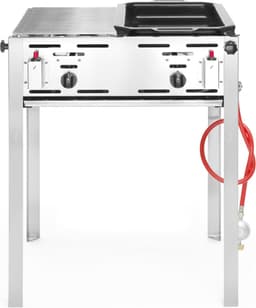 HENDI Roast-Master Maxi – krachtige gasbarbecue – 11,6 kW – roestvast staal – 650x540x840 mm — thumbnail 5
