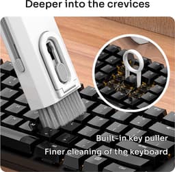 8 in 1 Schoonmaak Kit-Cleaning kit-reinigen set voor laptops,tablets ,telefoons, schermen en oortelefoons — thumbnail 2