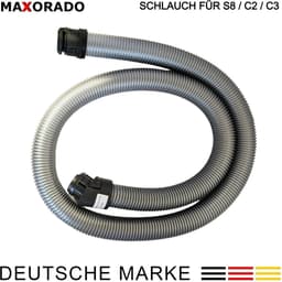 Maxorado Stofzuiger Set 4-delig - Parket vloermondstuk + handgreep + slang + telescopische buis - geschikt voor Miele C3, S8 Serie, en vele andere modellen — thumbnail 7