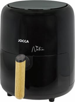 Jocca Digitale Airfryer – Heteluchtfriteuse – 3.8L – Nature Zwart Design – Met Timer & Temperatuurregeling – Compact & Energiezuinig - 2187N — thumbnail 1