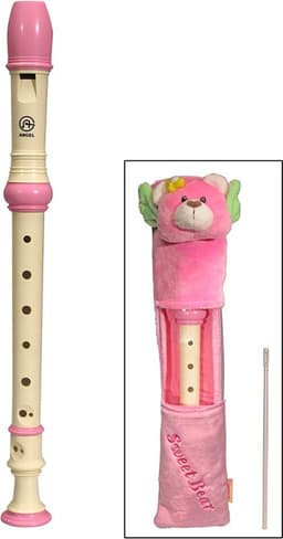Sopraanblokfluit beer pink — thumbnail 2