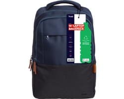 Trust Lisboa 16″ Laptop Rugzak – 16 Inch Laptop Backpack – Universele Laptop Backpack - Blauw