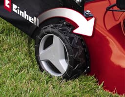 Einhell Benzine Grasmaaier GC-PM 46/5 S - 132 cm³ - 2 kW - 4-takt - Maaibreedte: 46 cm - Aanbevolen gazonoppervlakte: tot 1400 m² - 65 L opvangbak - Maaihoogte: 25-80 mm — thumbnail 2