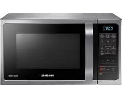 Samsung MC28H5013AS Zwart, Roestvrijstaal Combinatiemagnetron Aanrecht 28 l 1400 W — afbeelding 1