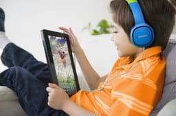 Philips SHK2000 - Kids Koptelefoon - On-Ear Volumebegrenzing - Blauw/Groen - Ergonomische hoofdband — thumbnail 5