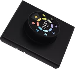 Slimme Thermostaat - Temperatuurregelaar WiFi - Vloerverwarming Instellen - Spraakbesturing APP Timer - 86mm Inbouwdoos - Zwart — thumbnail 4