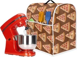 Mixerhoes - Keukenmachinehoes Beschermhoes - Keuken Organisatie - Met Opbergvak - L - Rood — thumbnail 5