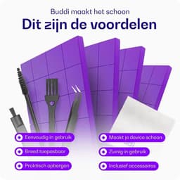 Buddi Fresh Complete Telefoon Schoonmaakset - Telefoon & Beeldscherm Schoonmaken - Met Spray, Doek en Reinigingstools — thumbnail 2