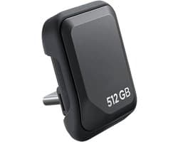 USB C Drive - Externe Geheugenstick - Reisfotografie Opslag - Miniatuur Formaat - 512 GB - Zilver
