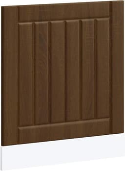 Vaatwasser Paneel - Keukenfront - Keuken Opfrissen - Duurzaam Houtmateriaal - 60x67 cm - Bruin Eiken — thumbnail 1