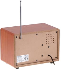 Adler 1171 - Radio - Draagbaar - Bruin — thumbnail 3
