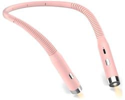 KIRA® Neklamp - Neklamp Oplaadbaar - Neklampje Voor Haakwerk - Nekleeslamp - Neklampje - Roze - 2cm x 20cm x 25cm