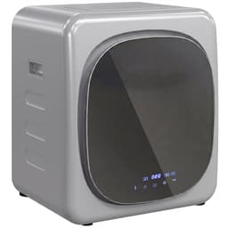 HOMCOM Laundry Dryer-Edelstahl-48L x 40B x 56H cm-Silber — thumbnail 1