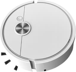 Bureau Stofzuiger - Mini Kruimeldief - Bureau Schoonhouden - Slimme Navigatie - 27.5 cm Lengte - Wit — thumbnail 1