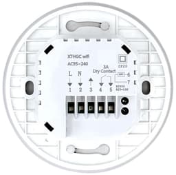 Slimme Thermostaat - App Bediening - Ruimte Temperatuur - Geheugen Functie - 60mm Gatafstand - Zwart — thumbnail 3