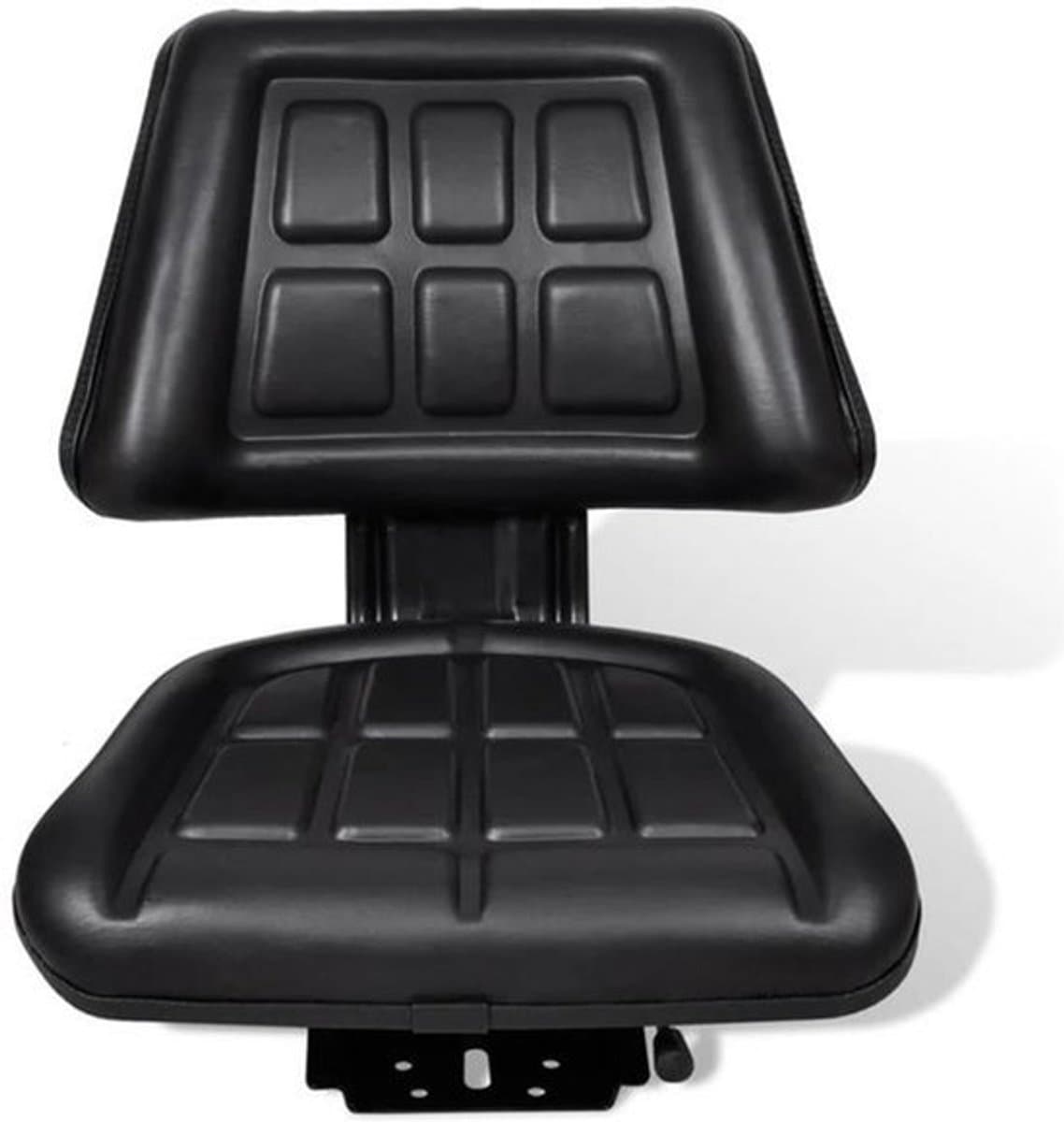 Zitplaats Tractor – Zitplek Buiten – Stoel Grasmaaier – ATV Zitting – Boerderij Zitmeubel – Duurzaam PVC – Stevige Metalen Basis — afbeelding 1