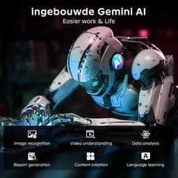 SnelShoppen - Android Tablet 11 Inch met Gemini AI, Octa-Core T7250, 24GB RAM, 256GB ROM (uitbreidbaar tot 2TB), 16MP + 8MP Camera, 8000mAh Batterij, — thumbnail 2