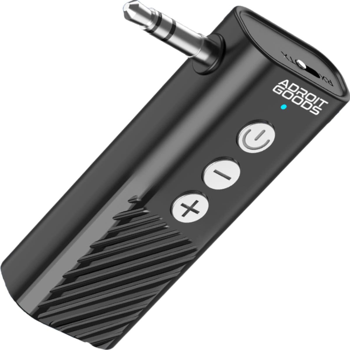 AdroitGoods Bluetooth 5.3 Audio Adapter 2-in-1 AUX Receiver Transmitter 3.5mm Jack Draadloos Audio Dongle met TF Kaart & Lange Batterijduur — afbeelding 1