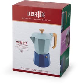 La Cafetière - Venice Percolator - Aluminium - Hemelsblauw - 6 Kops - 290ml — thumbnail 2