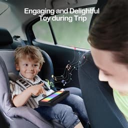 Mini piano speelgoed - Lichtgevend mini keyboard voor kinderen, zakpiano, muzikaal leerspeelgoed voor peuters en kleuters, geschikt voor baby's, meisjes en jongens van 1 tot 5 jaar, ideaal als verjaardagscadeau - Zwart — thumbnail 2