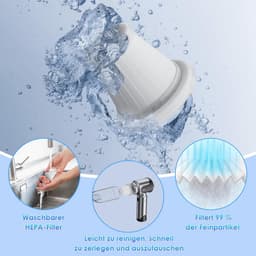 Thijox - Handstofzuiger Accu 15000 Pa Draadloos 4-in-1 Mini Stofzuiger Oplaadbaar Licht en Draagbaar voor Auto Kantoor Huis Keuken — thumbnail 2