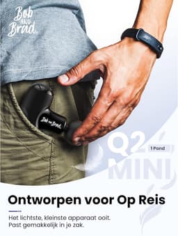 SnelShoppen - Mini Massage Gun Draagbaar Massagepistool voor Rug en Schouders, Krachtige Brushless Motor, USB-C Snelladen, Inclusief Reisetui, Ideaal — thumbnail 5