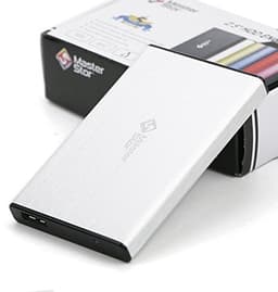 Externe Harde Schijf - Draagbare Opslag - Bestanden Opslaan - Ultra Snelle USB 3.0 - 320 GB - Zilver — thumbnail 2
